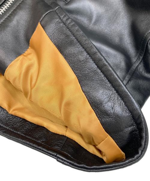 Retro Grade（レトログレード）Retro Grade (レトログレード) シングルライダースジャケット ブラック サイズ:Sの古着・服飾アイテム