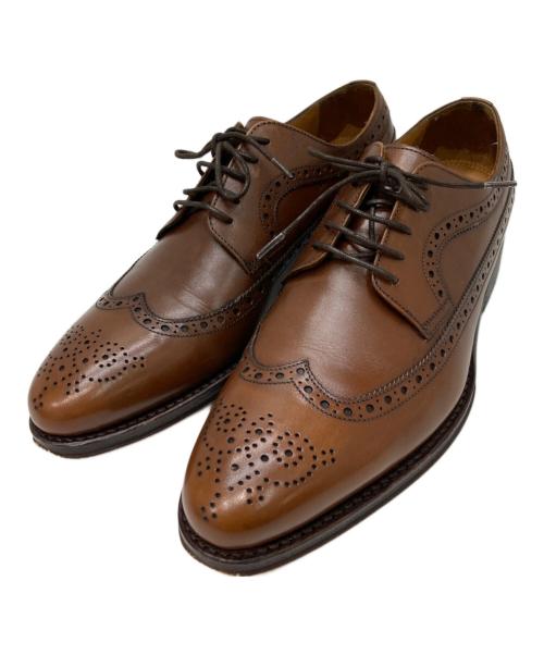 Jalan Sriwijaya（ジャランスリウァヤ）Jalan Sriwijaya (ジャランスリウァヤ) ウィングチップシューズ ブラウン サイズ:6の古着・服飾アイテム