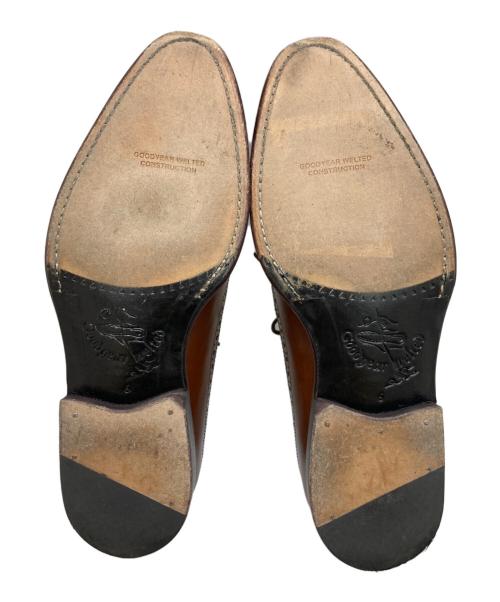 Jalan Sriwijaya（ジャランスリウァヤ）Jalan Sriwijaya (ジャランスリウァヤ) ウィングチップシューズ ブラウン サイズ:6の古着・服飾アイテム