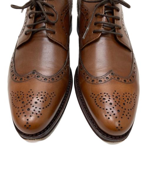 Jalan Sriwijaya（ジャランスリウァヤ）Jalan Sriwijaya (ジャランスリウァヤ) ウィングチップシューズ ブラウン サイズ:6の古着・服飾アイテム