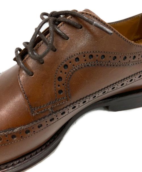 Jalan Sriwijaya（ジャランスリウァヤ）Jalan Sriwijaya (ジャランスリウァヤ) ウィングチップシューズ ブラウン サイズ:6の古着・服飾アイテム