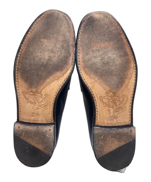 Jalan Sriwijaya（ジャランスリウァヤ）Jalan Sriwijaya (ジャランスリウァヤ) コインローファー ネイビー サイズ:5 1/2の古着・服飾アイテム