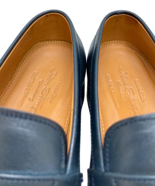 Jalan Sriwijaya（ジャランスリウァヤ）Jalan Sriwijaya (ジャランスリウァヤ) コインローファー ネイビー サイズ:5 1/2の古着・服飾アイテム