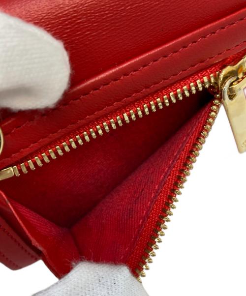 PORTER GIRL（ポーターガール）PORTER GIRL (ポーターガール) ミニウォレット レッドの古着・服飾アイテム