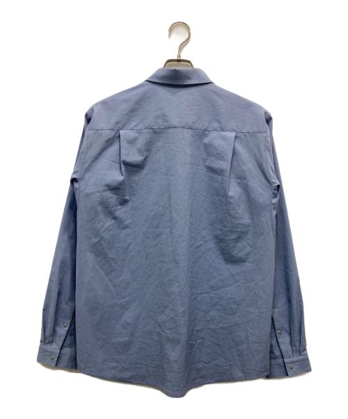 Teton Bros（ティートンブロス）Teton Bros (ティートンブロス) Chill L/S Shirt ブルー サイズ:Mの古着・服飾アイテム