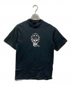 stussyステューシー）の古着「スカルジェイソンTシャツ」｜ブラック