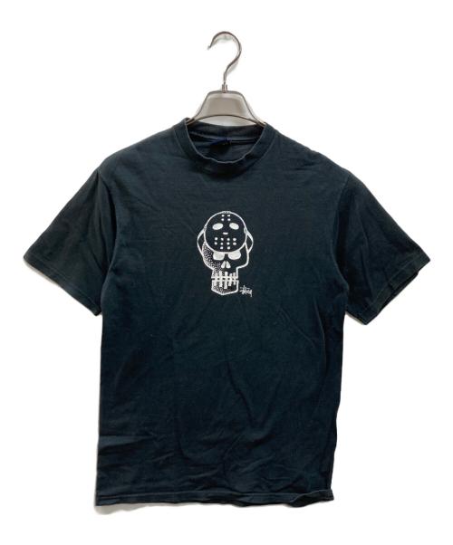stussy（ステューシー）stussy (ステューシー) スカルジェイソンTシャツ ブラック サイズ:Ｍの古着・服飾アイテム