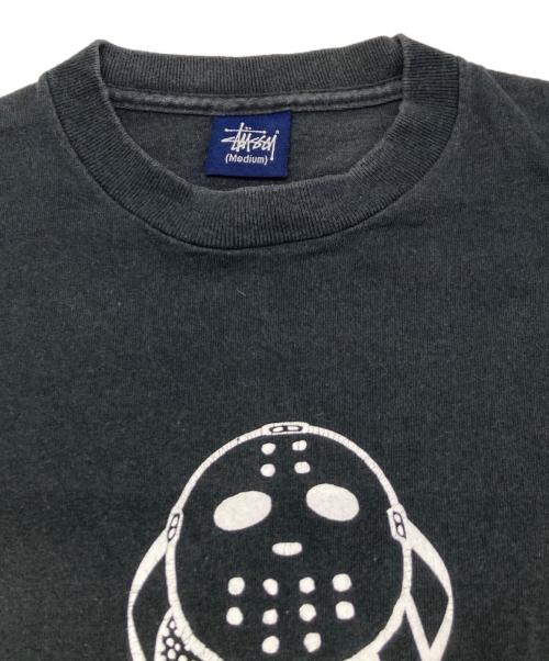 stussy（ステューシー）stussy (ステューシー) スカルジェイソンTシャツ ブラック サイズ:Ｍの古着・服飾アイテム