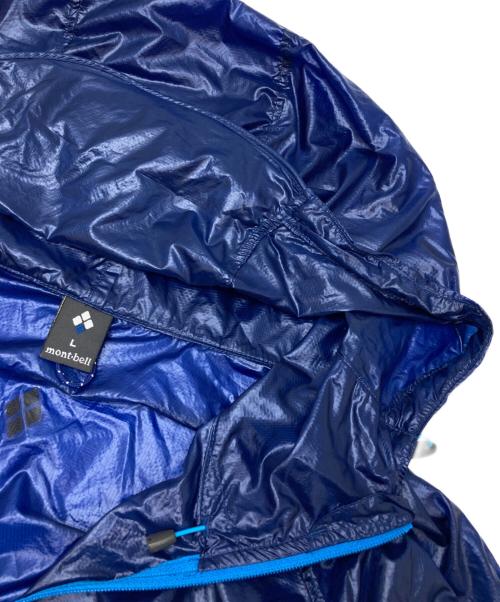 mont-bell（モンベル）mont-bell (モンベル) EXライト ウインド パーカ ネイビー サイズ:Lの古着・服飾アイテム