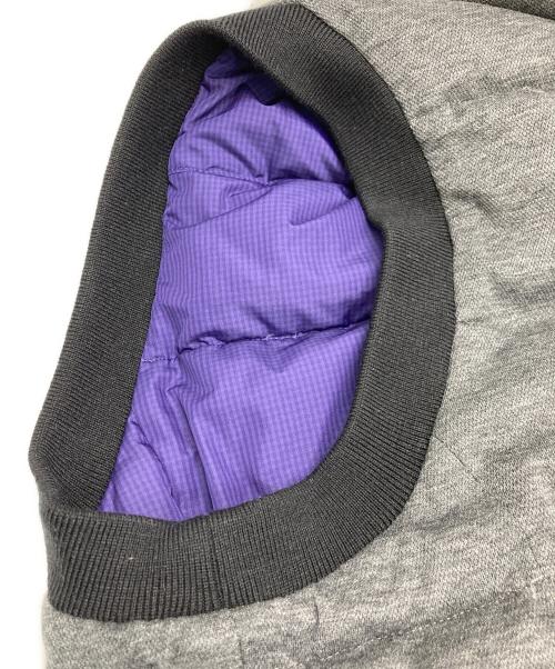 BURBERRY GOLF（バーバリーゴルフ）BURBERRY GOLF (バーバリーゴルフ) リバーシブルダウンベスト パープル サイズ:2の古着・服飾アイテム