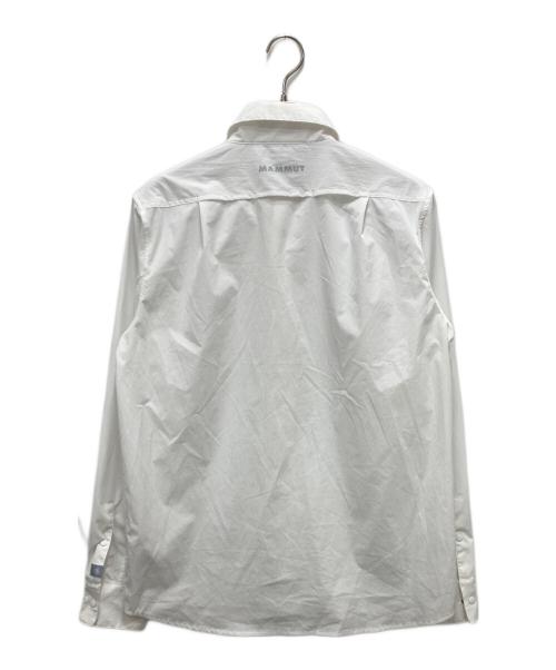 MARMOT（マーモット）Marmot (マーモット) ロングスリーブ シャツ アジアンフィット ホワイト サイズ:Lの古着・服飾アイテム