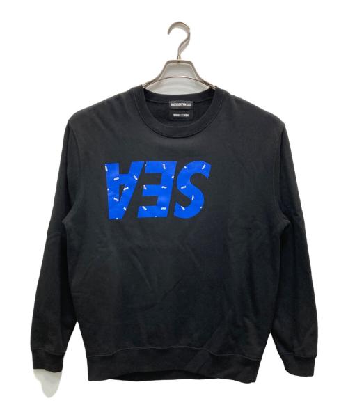 WIND AND SEA（ウィンダンシー）WIND AND SEA (ウィンダンシー) GOD SELECTION XXX (ゴッドセレクショントリプルエックス) ロゴプリントスウェット ブラック サイズ:Mの古着・服飾アイテム