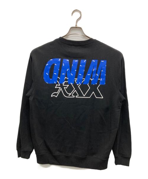 WIND AND SEA（ウィンダンシー）WIND AND SEA (ウィンダンシー) GOD SELECTION XXX (ゴッドセレクショントリプルエックス) ロゴプリントスウェット ブラック サイズ:Mの古着・服飾アイテム