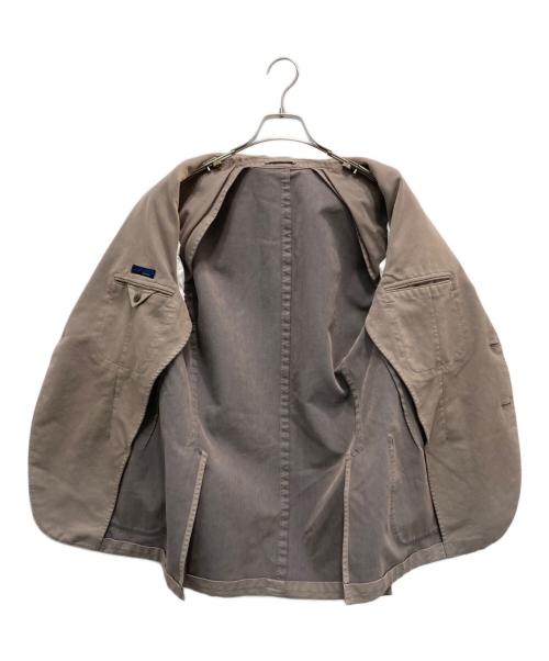 LARDINI（ラルディーニ）LARDINI (ラルディーニ) コットン2Bテーラードジャケット ベージュ サイズ:50の古着・服飾アイテム