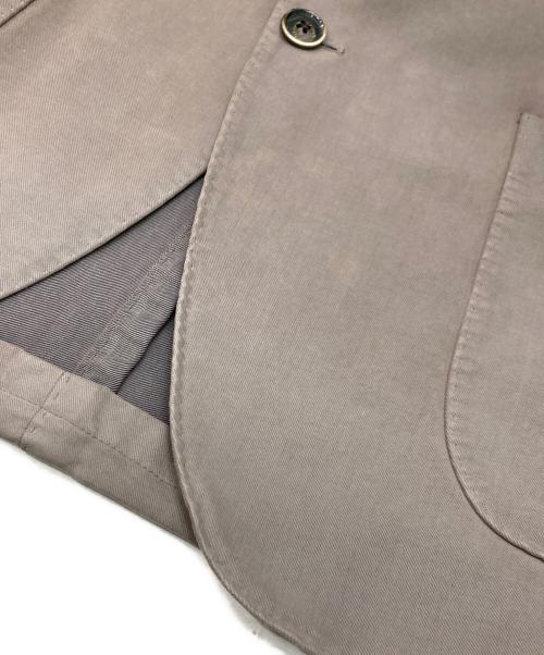 LARDINI（ラルディーニ）LARDINI (ラルディーニ) コットン2Bテーラードジャケット ベージュ サイズ:50の古着・服飾アイテム