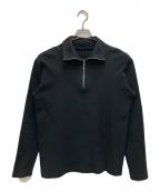 AURALEEオーラリー）の古着「ハーフジップスウェット」｜ブラック