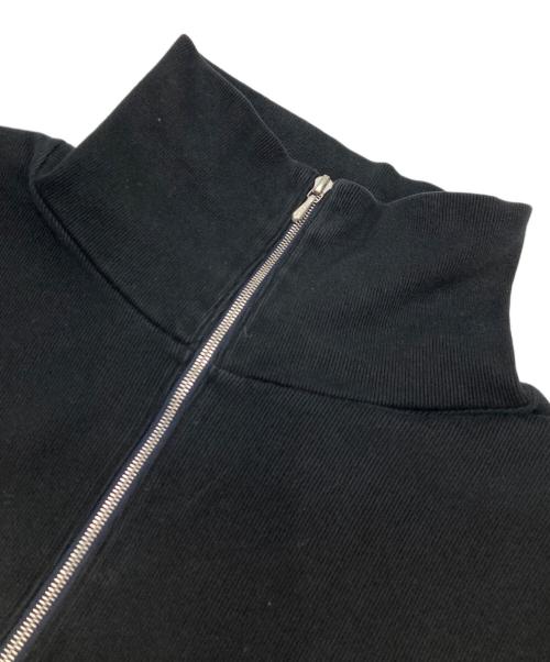 AURALEE（オーラリー）AURALEE (オーラリー) ハーフジップスウェット ブラック サイズ:4の古着・服飾アイテム