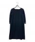 UNTITLED（アンタイトル）の古着「袖レース サックワンピース」｜ネイビー