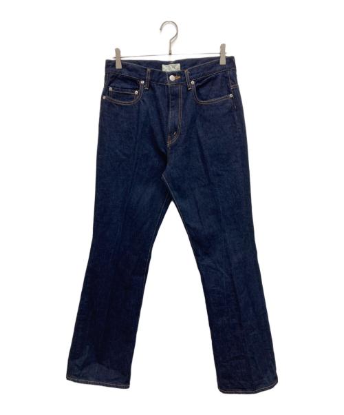 jieda（ジエダ）Jieda (ジエダ) OW FLARE DENIM PANTS インディゴ サイズ:2の古着・服飾アイテム