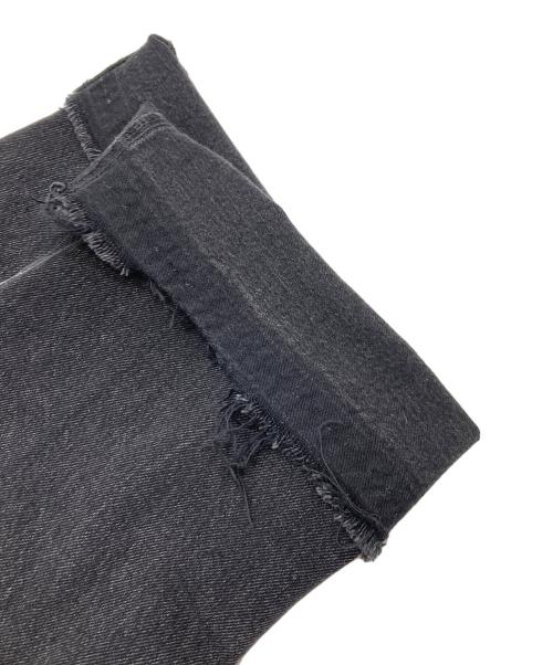 jieda（ジエダ）jieda (ジエダ) USED FLARE DENIM PANTS ブラック サイズ:2の古着・服飾アイテム