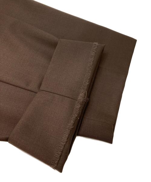 Dickies（ディッキーズ）Dickies (ディッキーズ) TRIPSTER (トリップスター) ポリウール ツイル 段返り3B テーラード ジャケット & テーパード トラウザー パンツ ブラウン サイズ:Mの古着・服飾アイテム