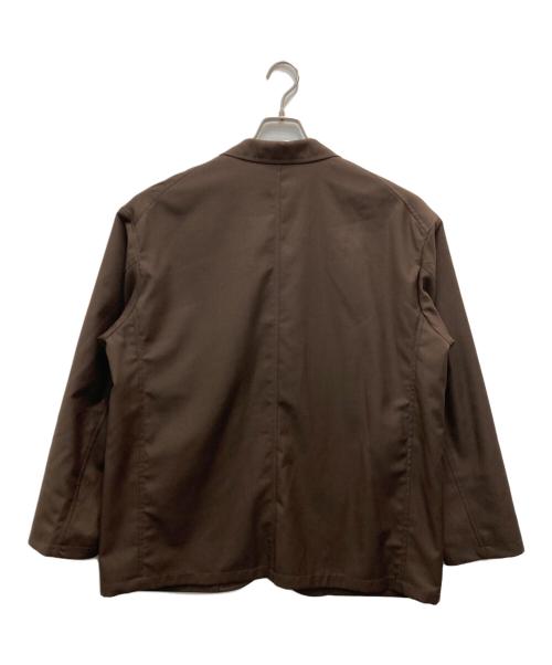 Dickies（ディッキーズ）Dickies (ディッキーズ) TRIPSTER (トリップスター) ポリウール ツイル 段返り3B テーラード ジャケット & テーパード トラウザー パンツ ブラウン サイズ:Mの古着・服飾アイテム