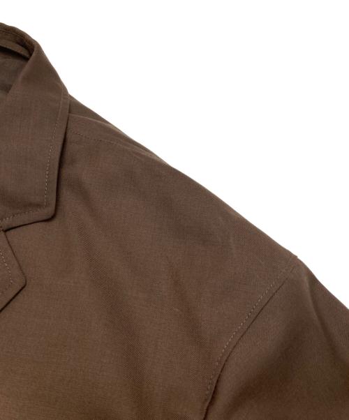 Dickies（ディッキーズ）Dickies (ディッキーズ) TRIPSTER (トリップスター) ポリウール ツイル 段返り3B テーラード ジャケット & テーパード トラウザー パンツ ブラウン サイズ:Mの古着・服飾アイテム