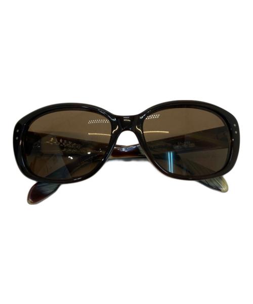 stussy（ステューシー）stussy (ステューシー) Audience (オーディエンス) サングラス ブラウンの古着・服飾アイテム