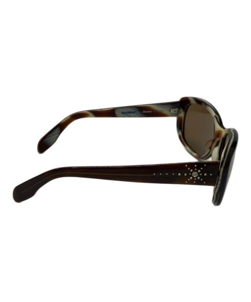 stussy（ステューシー）stussy (ステューシー) Audience (オーディエンス) サングラス ブラウンの古着・服飾アイテム