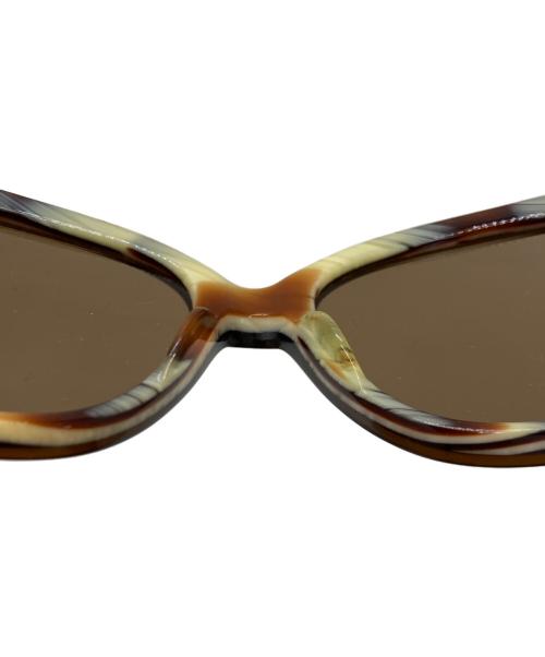 stussy（ステューシー）stussy (ステューシー) Audience (オーディエンス) サングラス ブラウンの古着・服飾アイテム