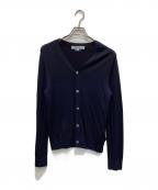 COMME des GARCONS COMME des GARCONSコムデギャルソン コムデギャルソン）の古着「ウールニットカーディガン」｜ネイビー