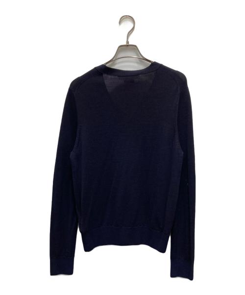 COMME des GARCONS COMME des GARCONS（コムデギャルソン コムデギャルソン）COMME des GARCONS COMME des GARCONS (コムデギャルソン コムデギャルソン) ウールニットカーディガン ネイビー サイズ:Mの古着・服飾アイテム
