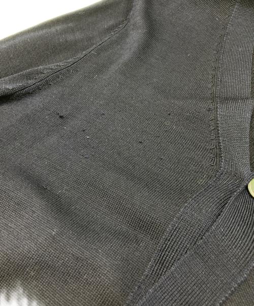 COMME des GARCONS COMME des GARCONS（コムデギャルソン コムデギャルソン）COMME des GARCONS COMME des GARCONS (コムデギャルソン コムデギャルソン) ウールニットカーディガン ネイビー サイズ:Mの古着・服飾アイテム