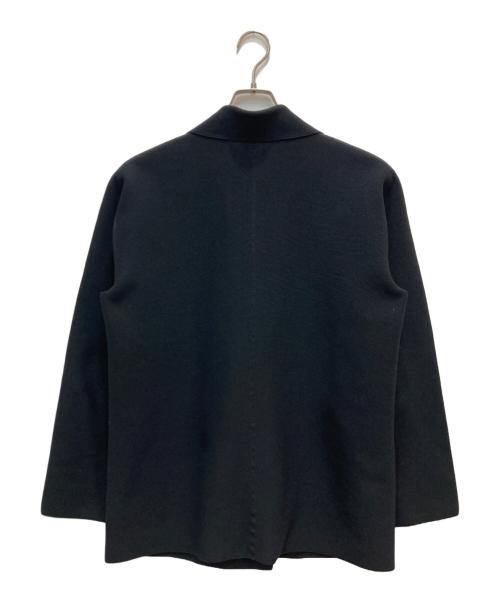 me ISSEY MIYAKE（ミーイッセイ ミヤケ）me ISSEY MIYAKE (ミーイッセイ ミヤケ) ニットジャケット ブラック サイズ:不明（実寸参照）の古着・服飾アイテム