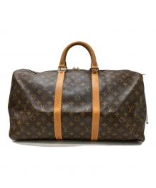 LOUIS VUITTON（ルイ ヴィトン）の古着「トラベルバッグ」｜ブラウン
