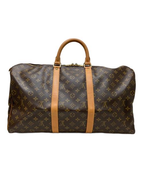 LOUIS VUITTON（ルイ ヴィトン）LOUIS VUITTON (ルイ ヴィトン) トラベルバッグ ブラウンの古着・服飾アイテム