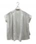 THE RERACS (ザ リラクス) THE PLACKET A LINE SHIRT SLEEVELESS ホワイト サイズ:36：10000円