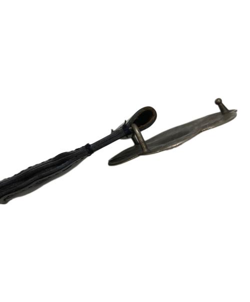 LAUREN RALPH LAUREN（ローレンラルフローレン）LAUREN RALPH LAUREN (ローレンラルフローレン) フラワーバックルメッシュベルト ブラック サイズ:Sの古着・服飾アイテム