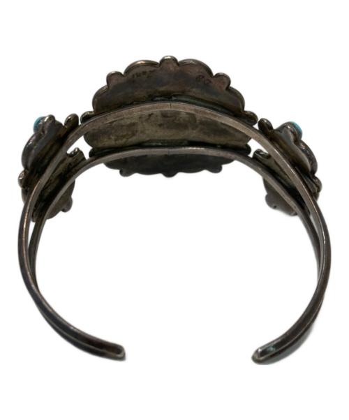 zuni（ズニ）Zuni (ズニ) ターコイズフラワーバングル ブルーの古着・服飾アイテム