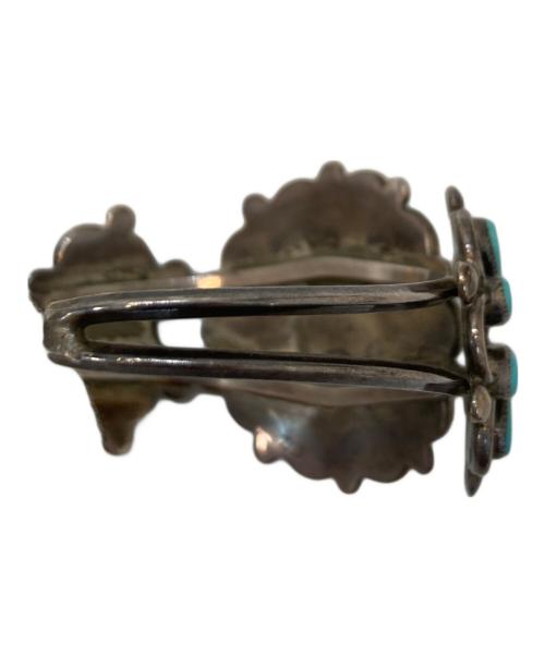 zuni（ズニ）Zuni (ズニ) ターコイズフラワーバングル ブルーの古着・服飾アイテム