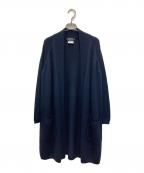 'S Max Maraエスマックスマーラ）の古着「ベルテッド ニット カーディガン」｜ネイビー