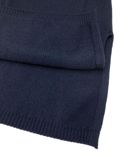 'S Max Mara（エスマックスマーラ）'S Max Mara (エスマックスマーラ) ベルテッド ニット カーディガン ネイビー サイズ:不明（実寸参照）の古着・服飾アイテム