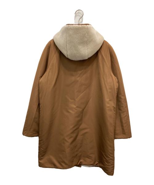 LORO PIANA（ロロピアーナ）LORO PIANA (ロロピアーナ) カシミヤシルクリバーシブルコート ブラウン サイズ:40の古着・服飾アイテム