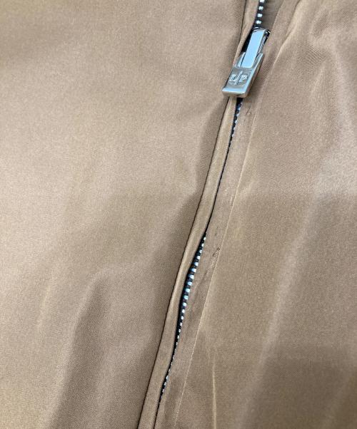 LORO PIANA（ロロピアーナ）LORO PIANA (ロロピアーナ) カシミヤシルクリバーシブルコート ブラウン サイズ:40の古着・服飾アイテム