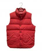 TATRASタトラス）の古着「リバーシブルダウンベスト」｜レッド