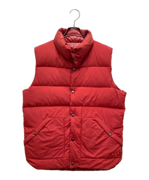 TATRAS（タトラス）TATRAS (タトラス) リバーシブルダウンベスト レッド サイズ:2の古着・服飾アイテム