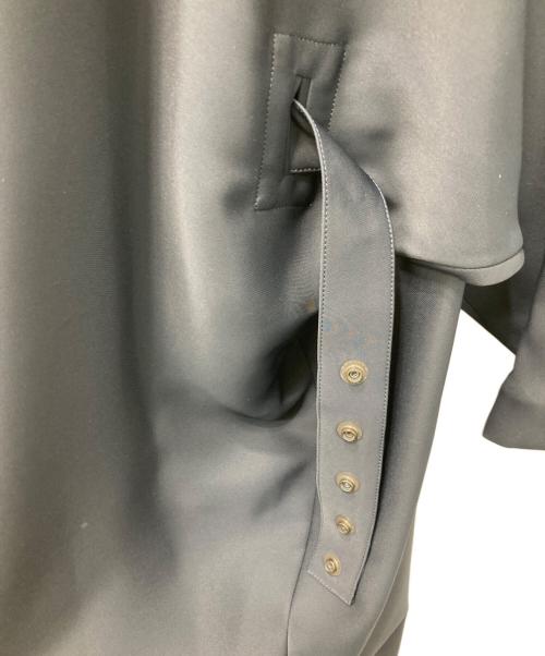 HYKE（ハイク）HYKE (ハイク) ベルト付きロングスリーブワンピース ネイビー サイズ:1の古着・服飾アイテム