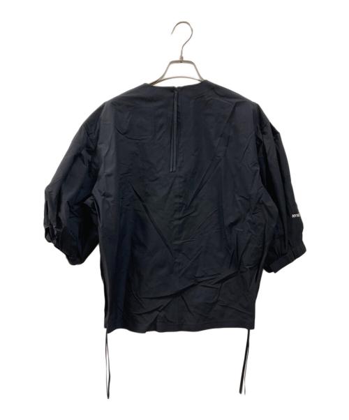 HYKE（ハイク）HYKE (ハイク) PERTEX (パーテックス) PERTEX BALLOON SLEEVE TOP ブラック サイズ:Sの古着・服飾アイテム