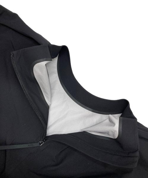 HYKE（ハイク）HYKE (ハイク) PERTEX (パーテックス) PERTEX BALLOON SLEEVE TOP ブラック サイズ:Sの古着・服飾アイテム