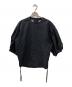 HYKE（ハイク）の古着「PERTEX BALLOON SLEEVE TOP」｜ブラック